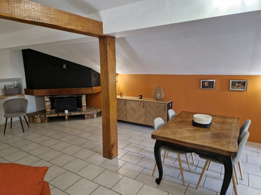 Pièce de vie La Mansarde Domaine du Bagnerot