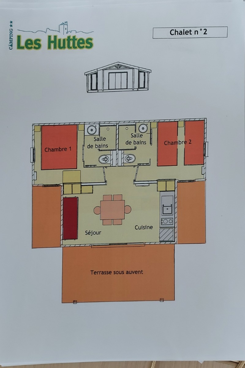 Plan du chalet