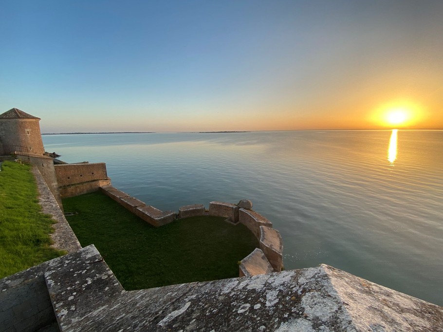 La magnifique vue du Fort Vauban à Fouras, proche de La Chauvinière, en Charente maritime