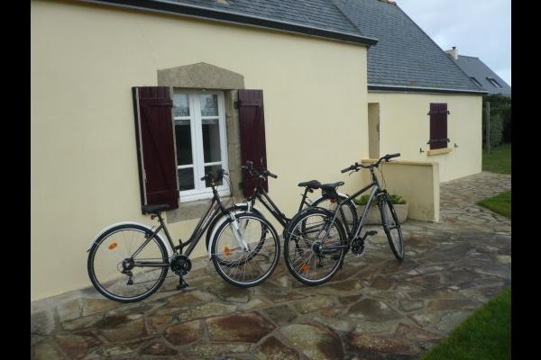 3 vélos à disposition