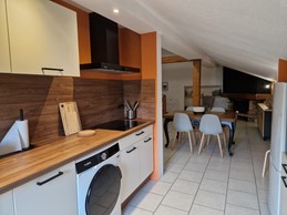 Cuisine ouverte La Mansarde Domaine du Bagnerot