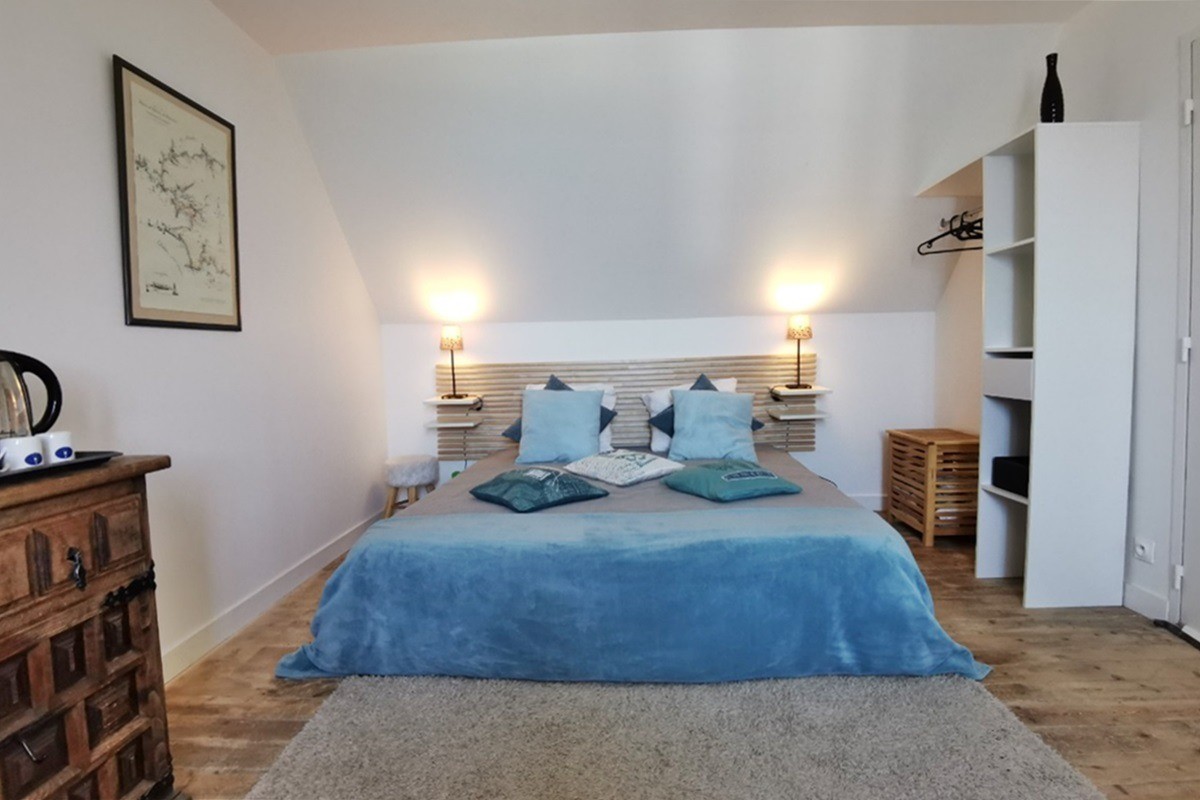 Etage: 2: Chambre 3 avec Lit 160 x 200 (possibilité 2 lits 80)