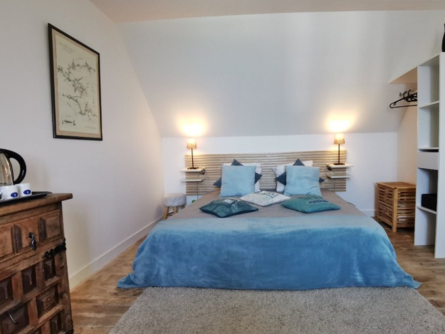 Etage: 2: Chambre 3 avec Lit 160 x 200 (possibilité 2 lits 80)