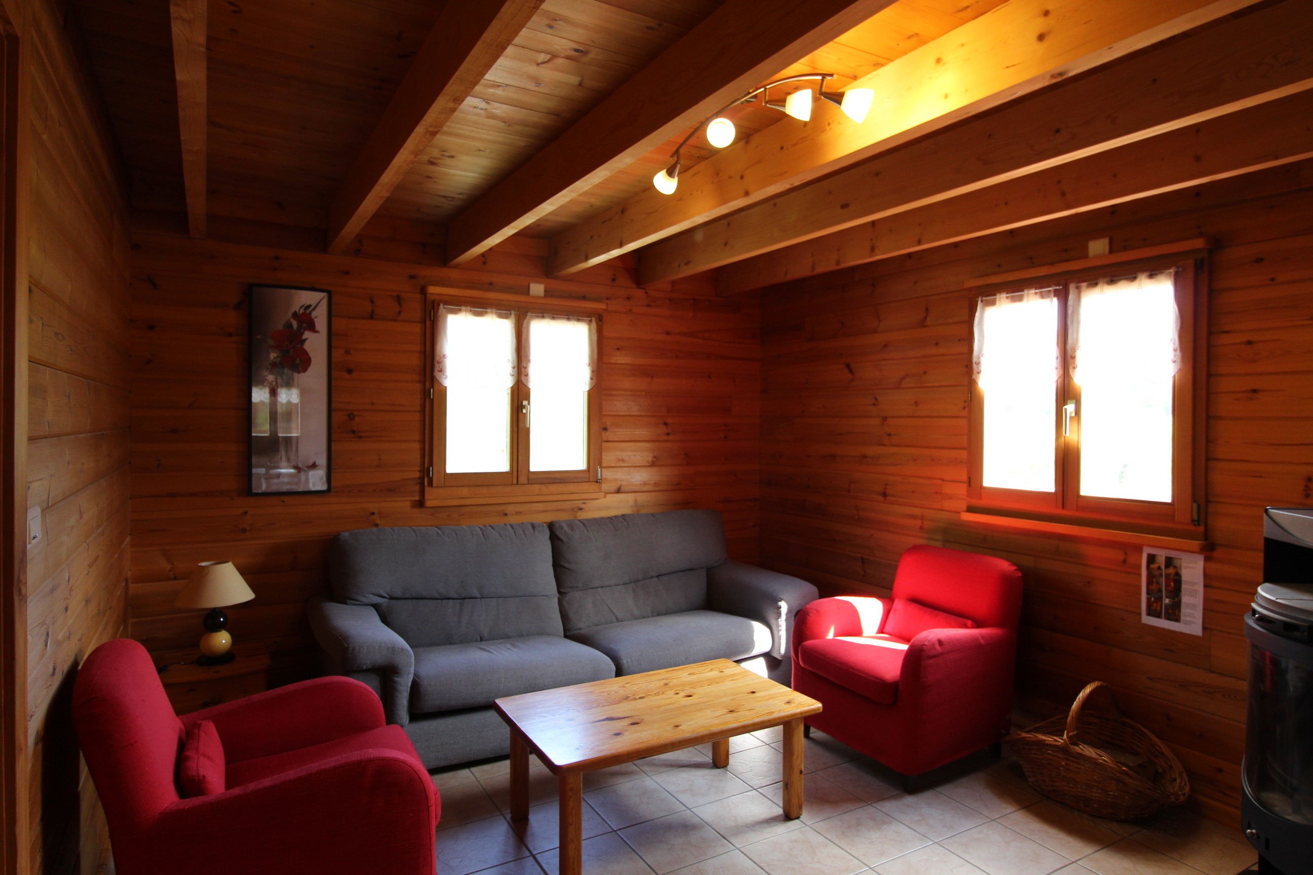 Salon - Chalet des Brimbelles