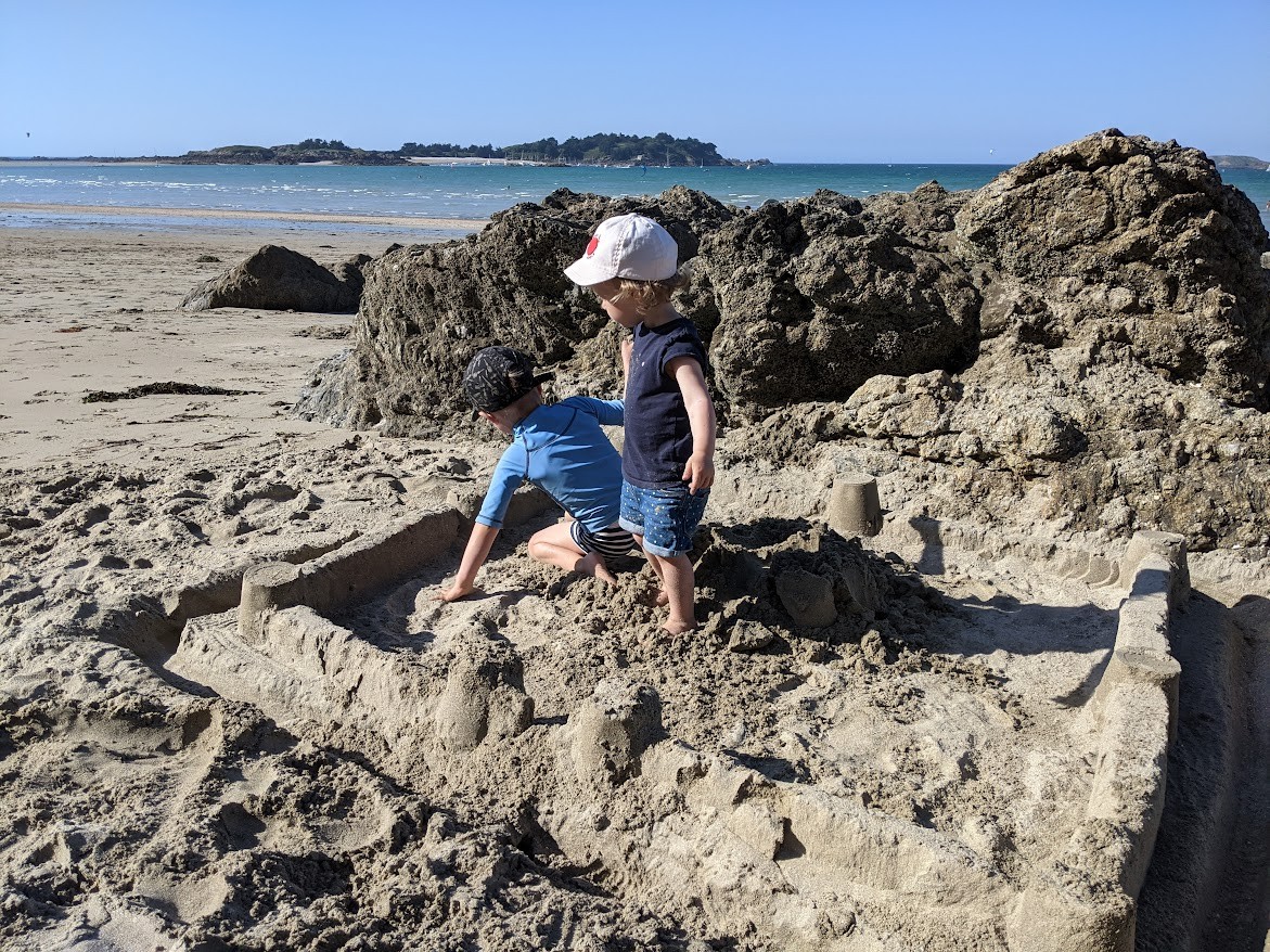 Les joies de la plage