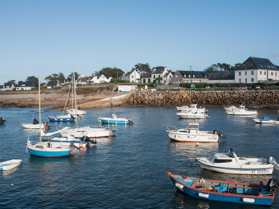 port Portivy vue depuis jetee