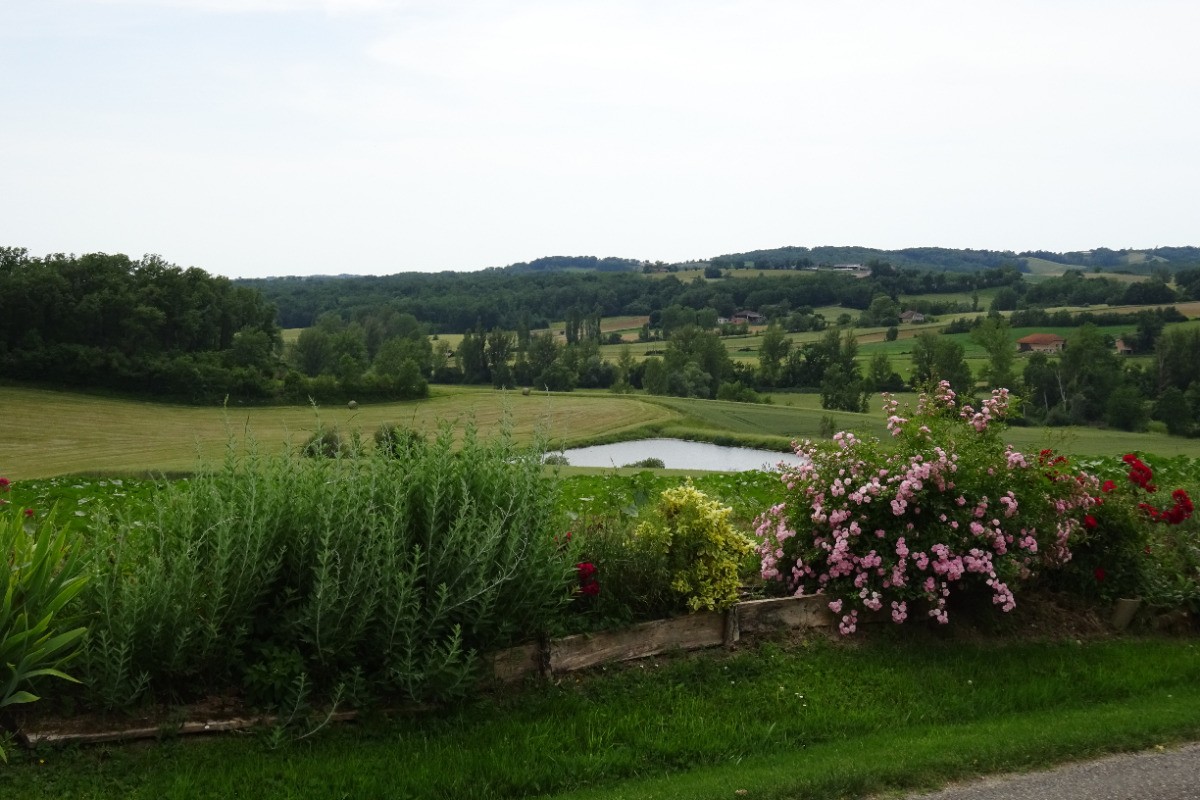 Vue environnante depuis le gîte