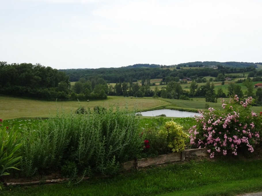 Vue environnante depuis le gîte