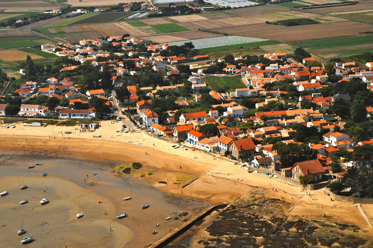 Village et plage