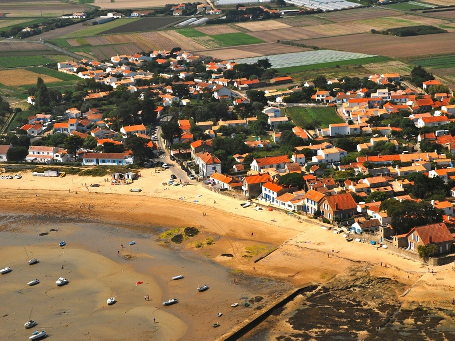 Village et plage