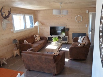 Salon - Chalet les Biches Emma - Gérardmer Vosges