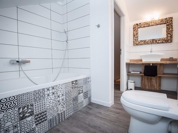 Salle de bains étage - Chalet les Biches - Gérardmer Vosges