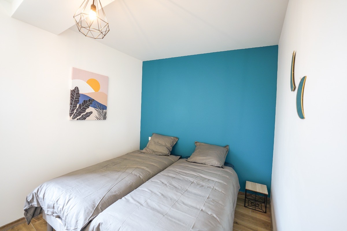 Chambre Natura à l'étage - 2 lits 90*200 - possibilité de faire un lit en 180