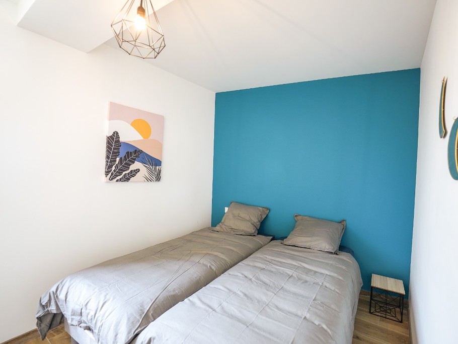 Chambre Natura à l'étage - 2 lits 90*200 - possibilité de faire un lit en 180