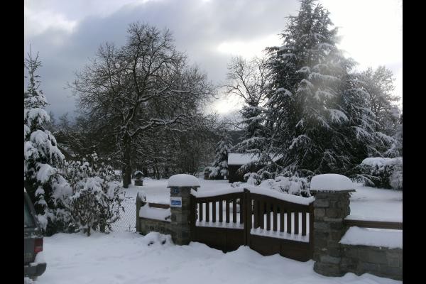 suite a une grosse chute de neige c'est pas toujours le cas mais parfois c'est amusant