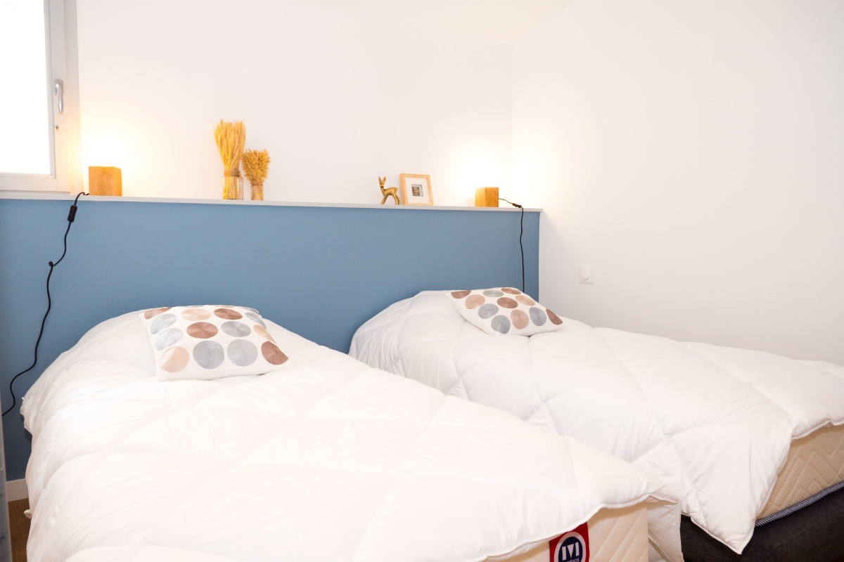 Chambre 2 lits 90 cm