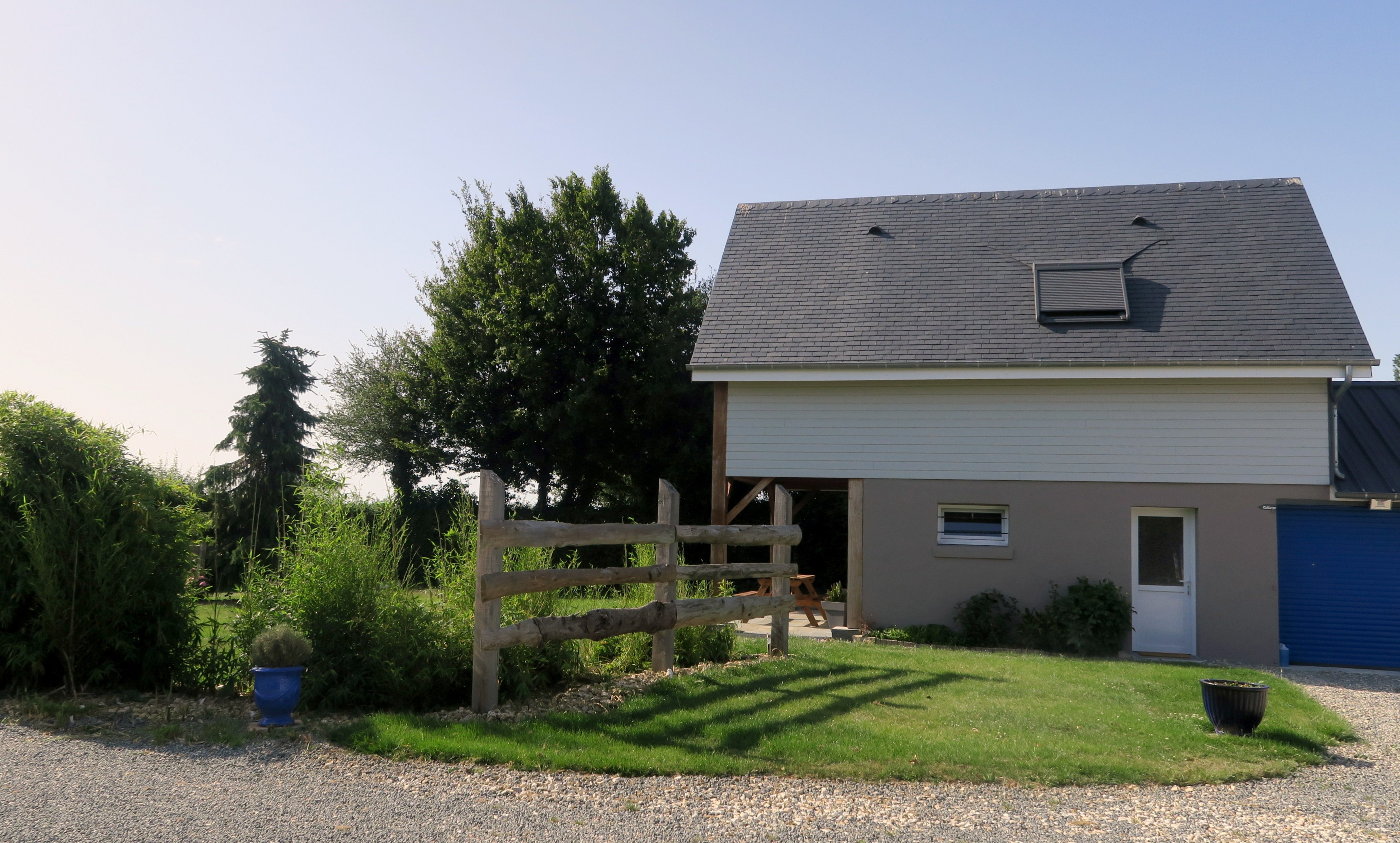 abord du gite cottage