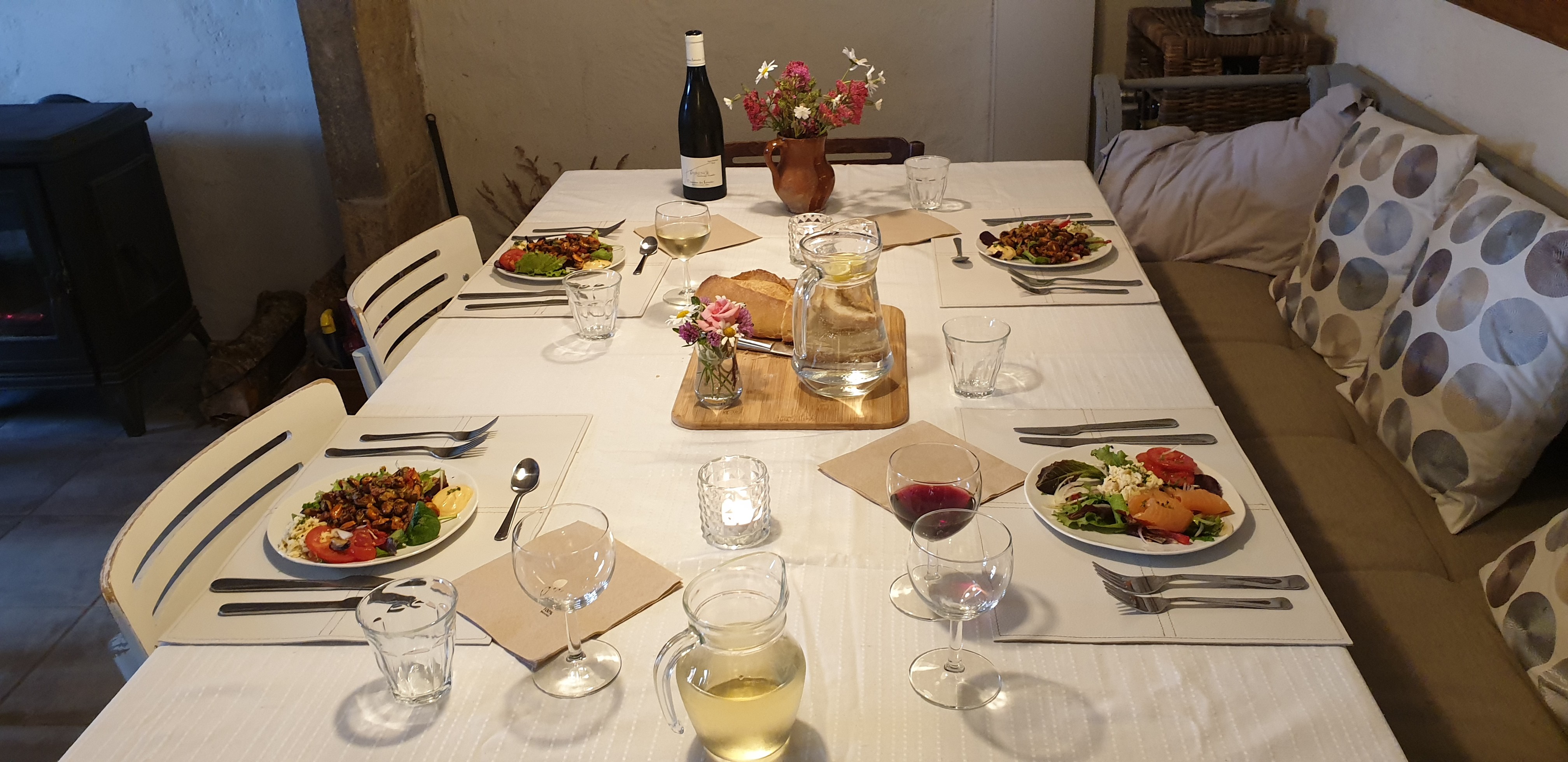 the table d'hôtes