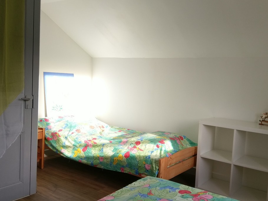 "Twin" : la plus petite chambre, 2 lits (combles)