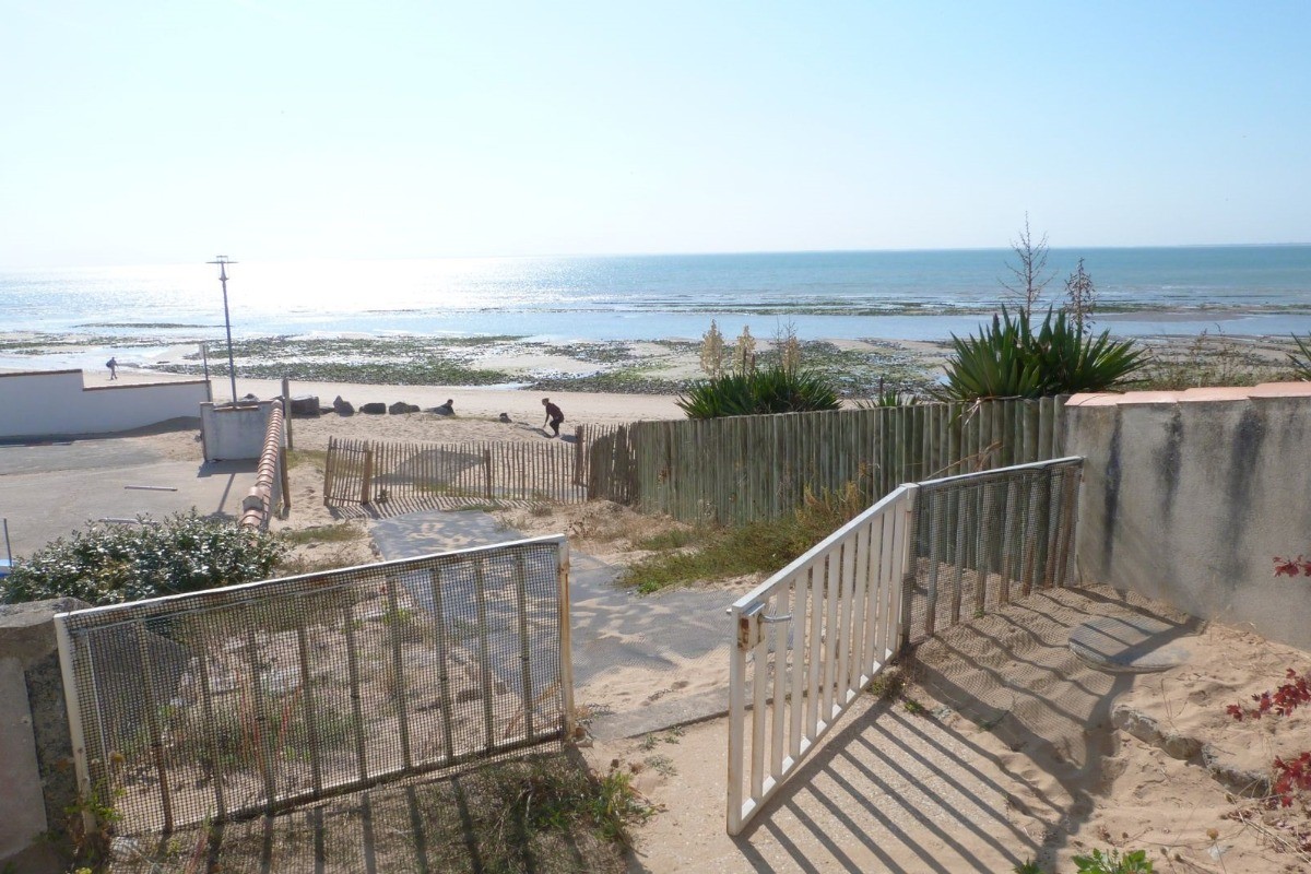 Accès plage depuis la résidence
