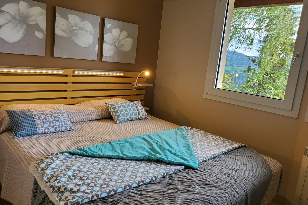 Chambre avec vue sur le paysage