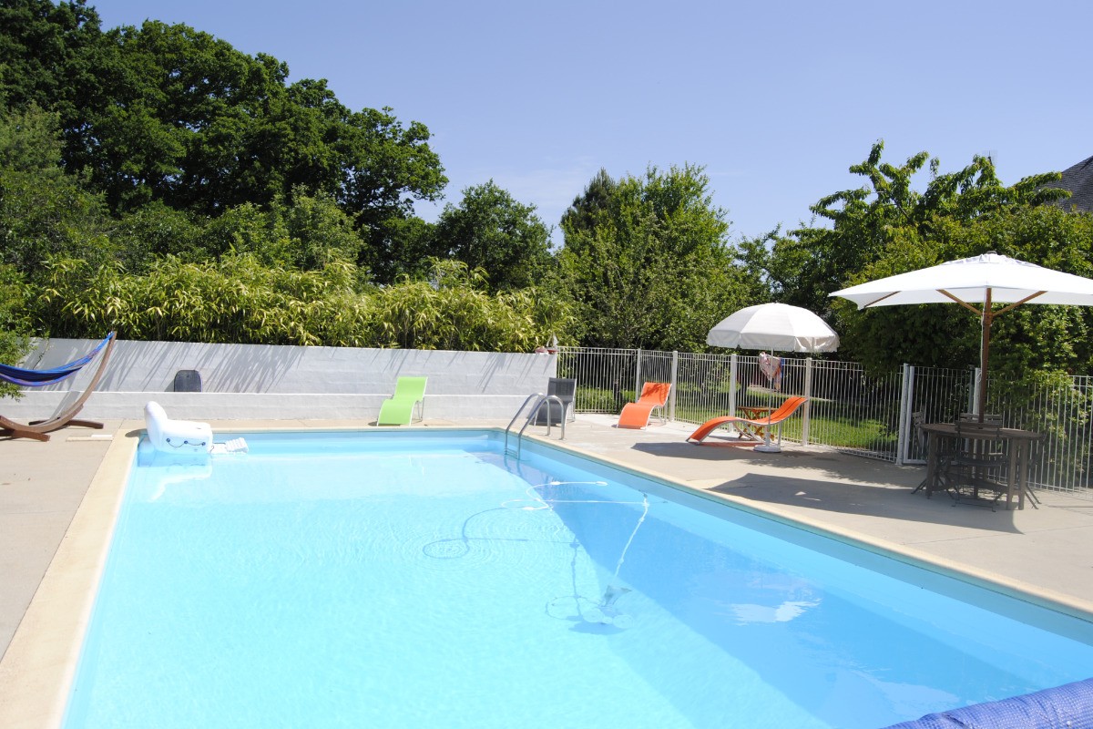 La piscine chauffée