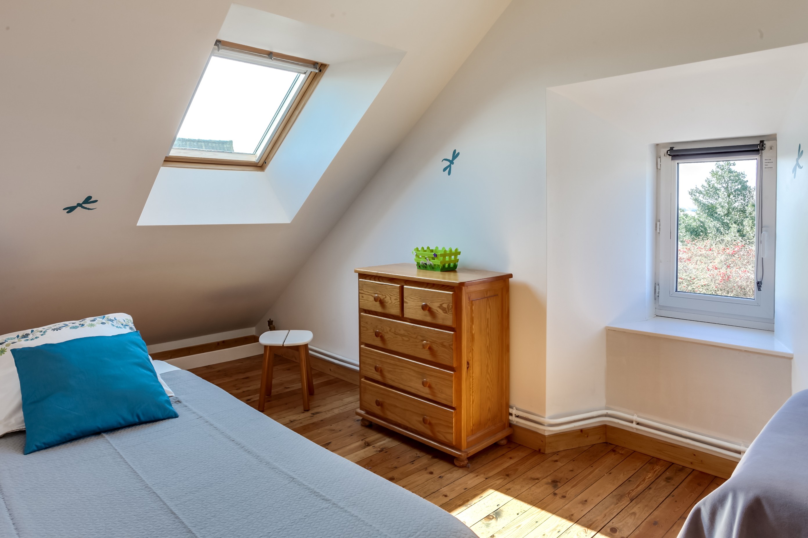 chambre à l'étage - Saint Pierre Brouck - Nord 59