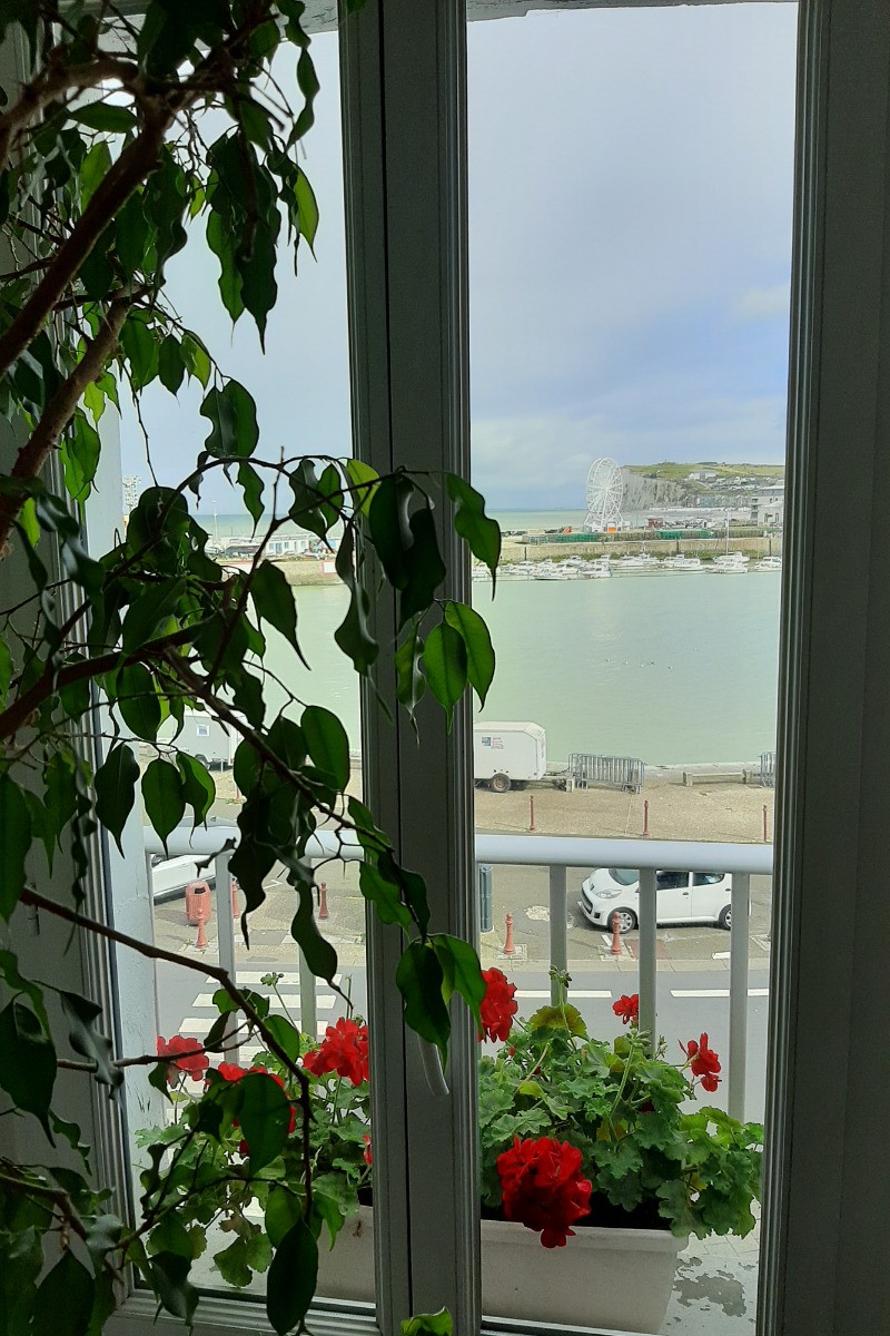vue depuis le canapé