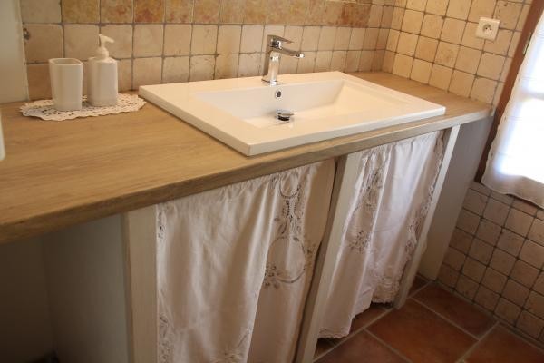 salle de bain gîte