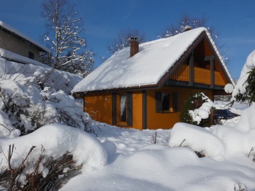 Il a neigé - janvier 2021 ! -