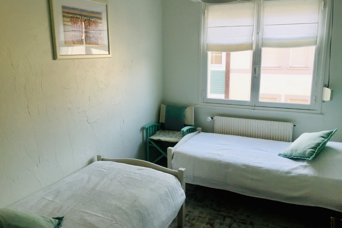 Chambre verte | 2 lits d'une personne
