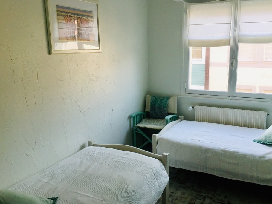 Chambre verte | 2 lits d'une personne