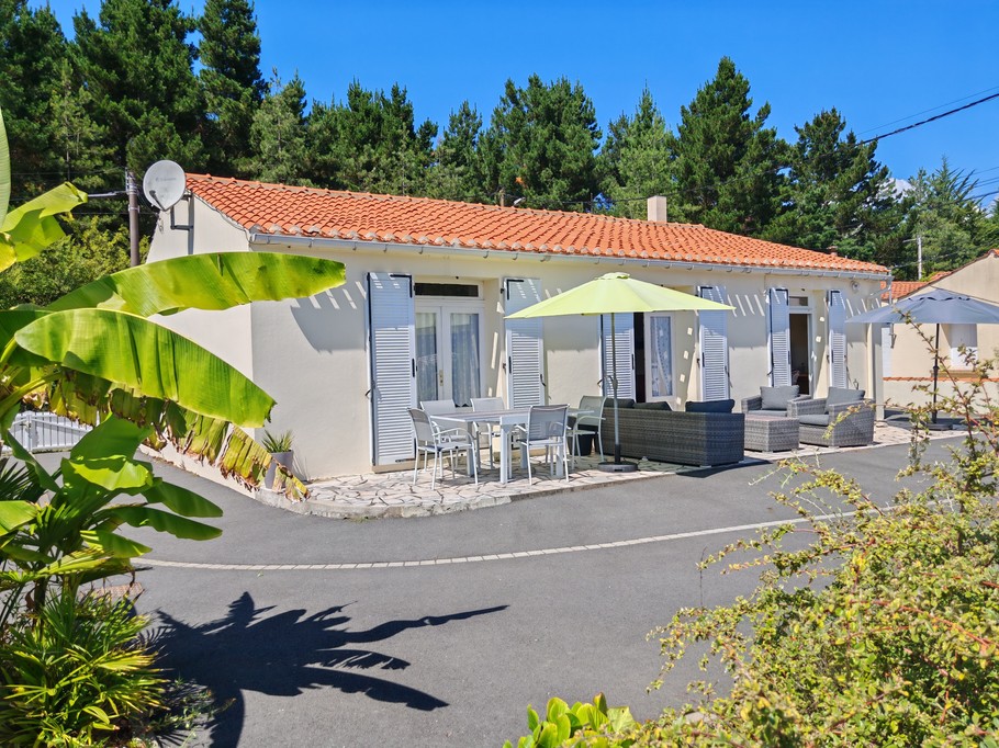 Façade arrière de la maison