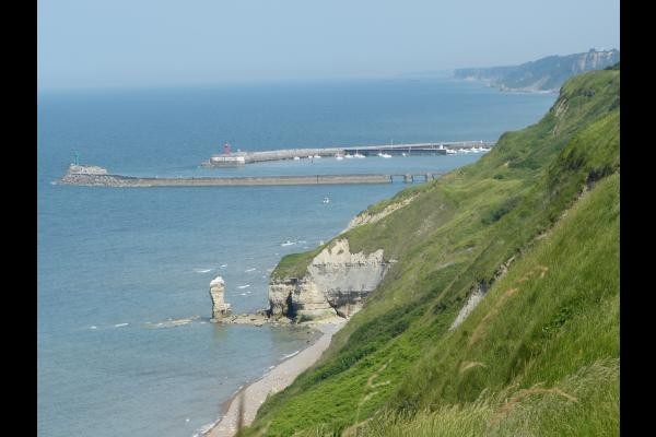 Vue sur Port en Bessin