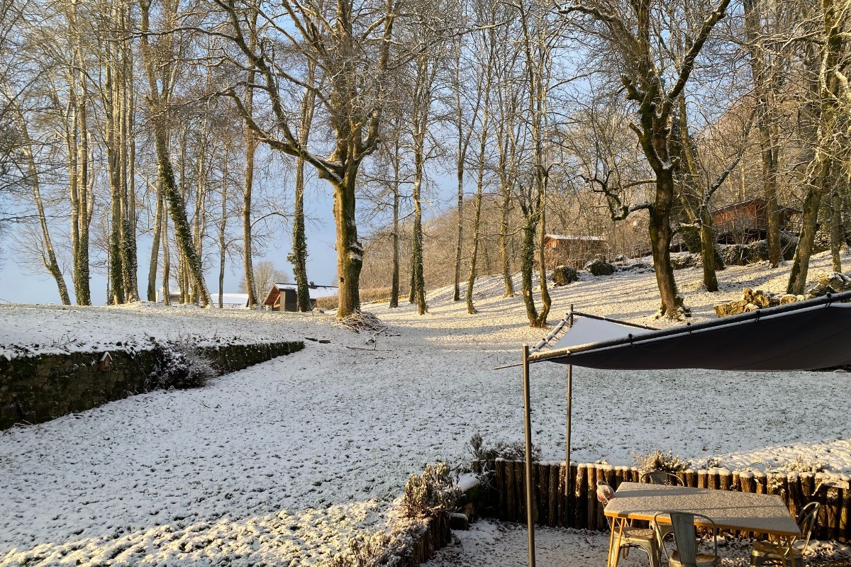Le parc en hiver
