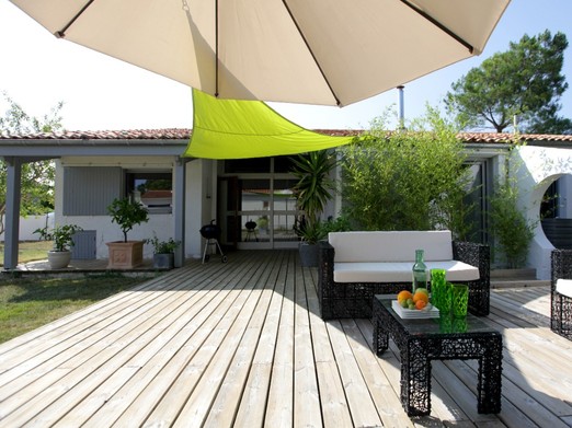 Terrasse de la Villa Land-Zee près de Royan