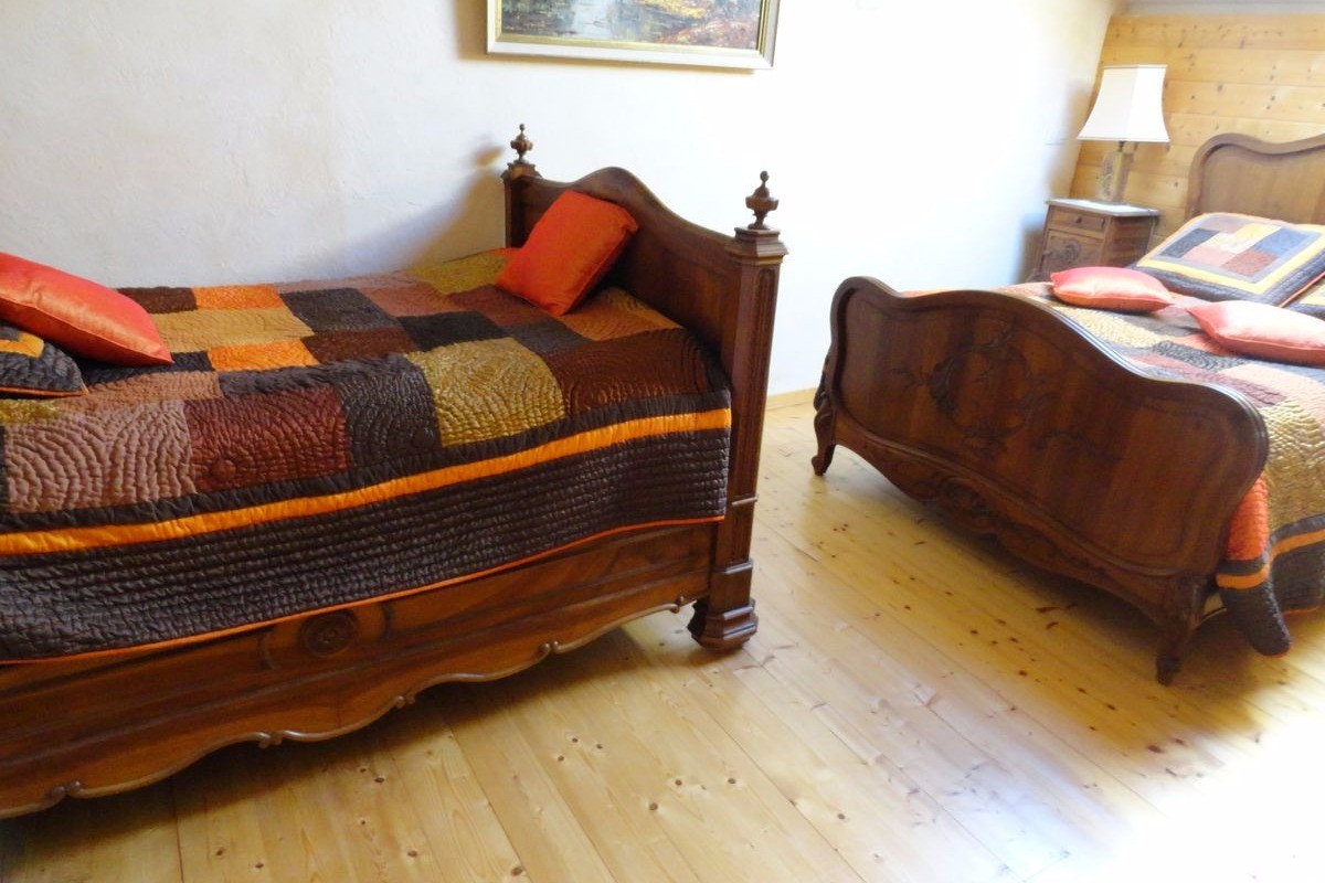 Ferme Passion - Chambre Bresse - Chambre communicante 2 lits