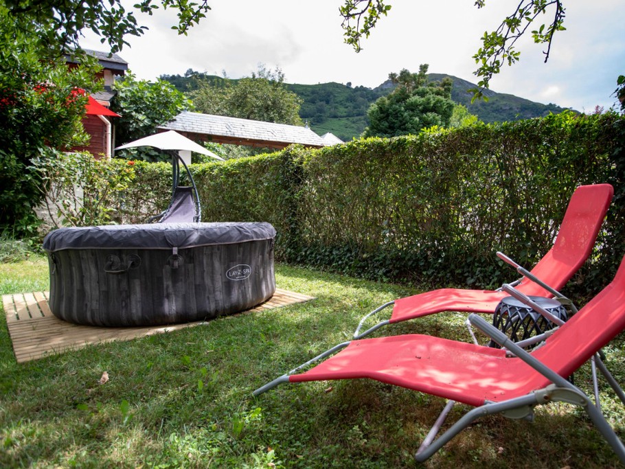 Jardin Jacuzzi gonflage en supplément