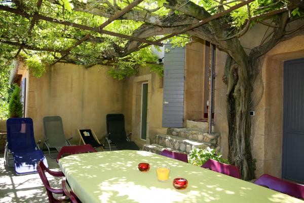 Terrasse ombragée