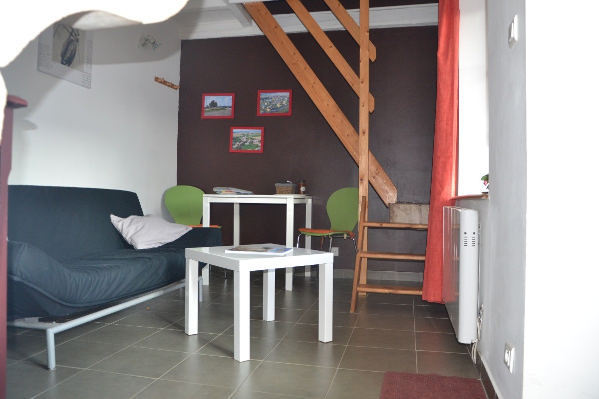 Pièce de vie- Les Gîtes du Holit studio