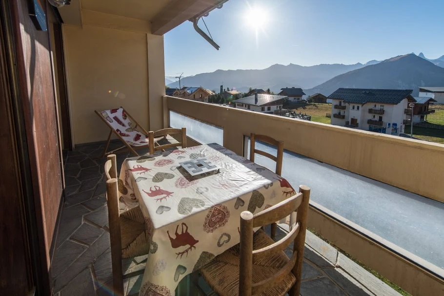 Studio Les Aiguilles n°98 La Toussuire Domaine skiable Les Sybelles