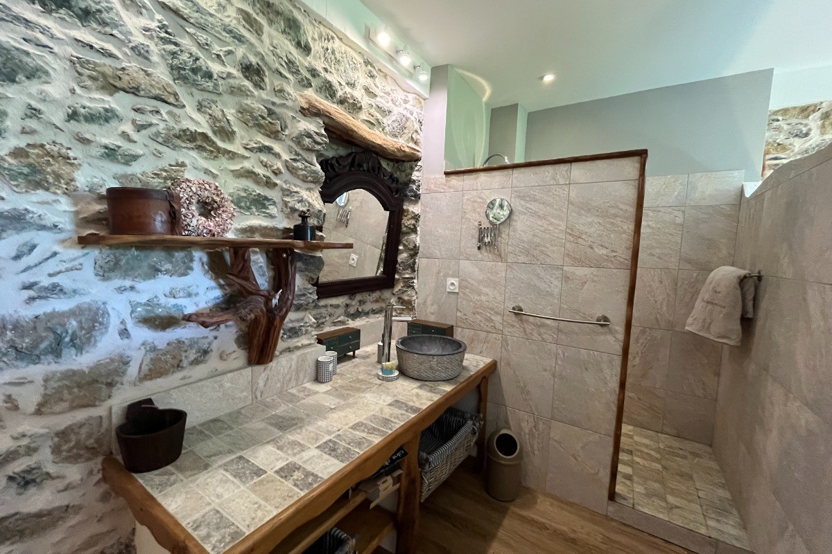 s de douche chambre 2