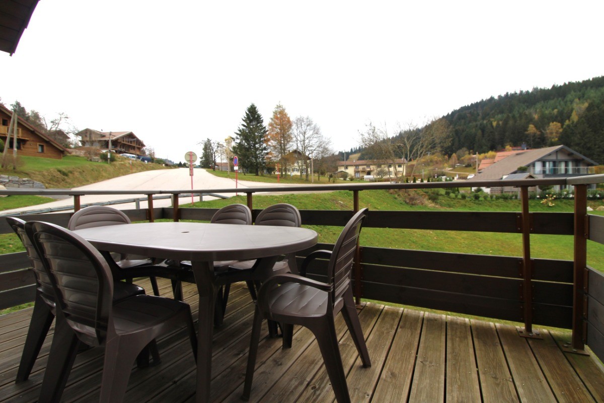 Appartement au pied des pistes de ski, Gérardmer La Mauselaine - Terrasse