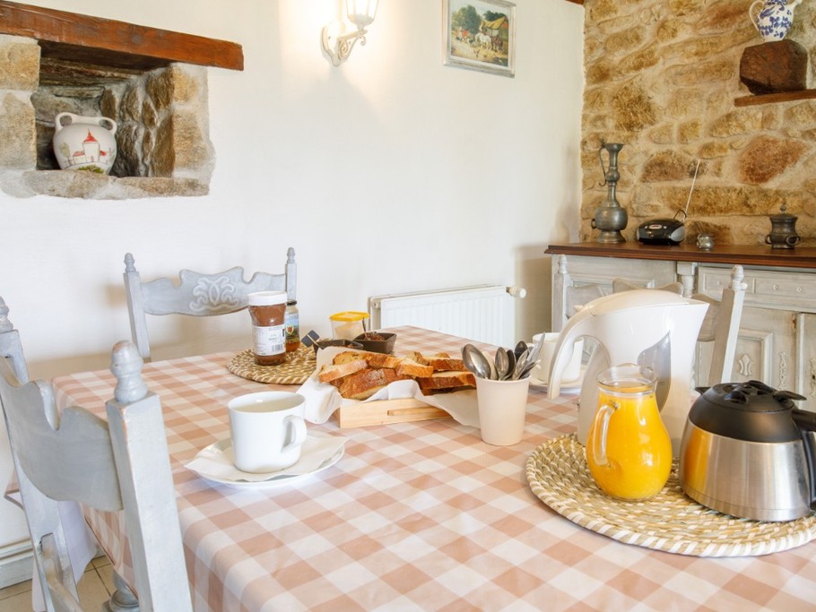Exemple de petit déjeuner à l’intérieur