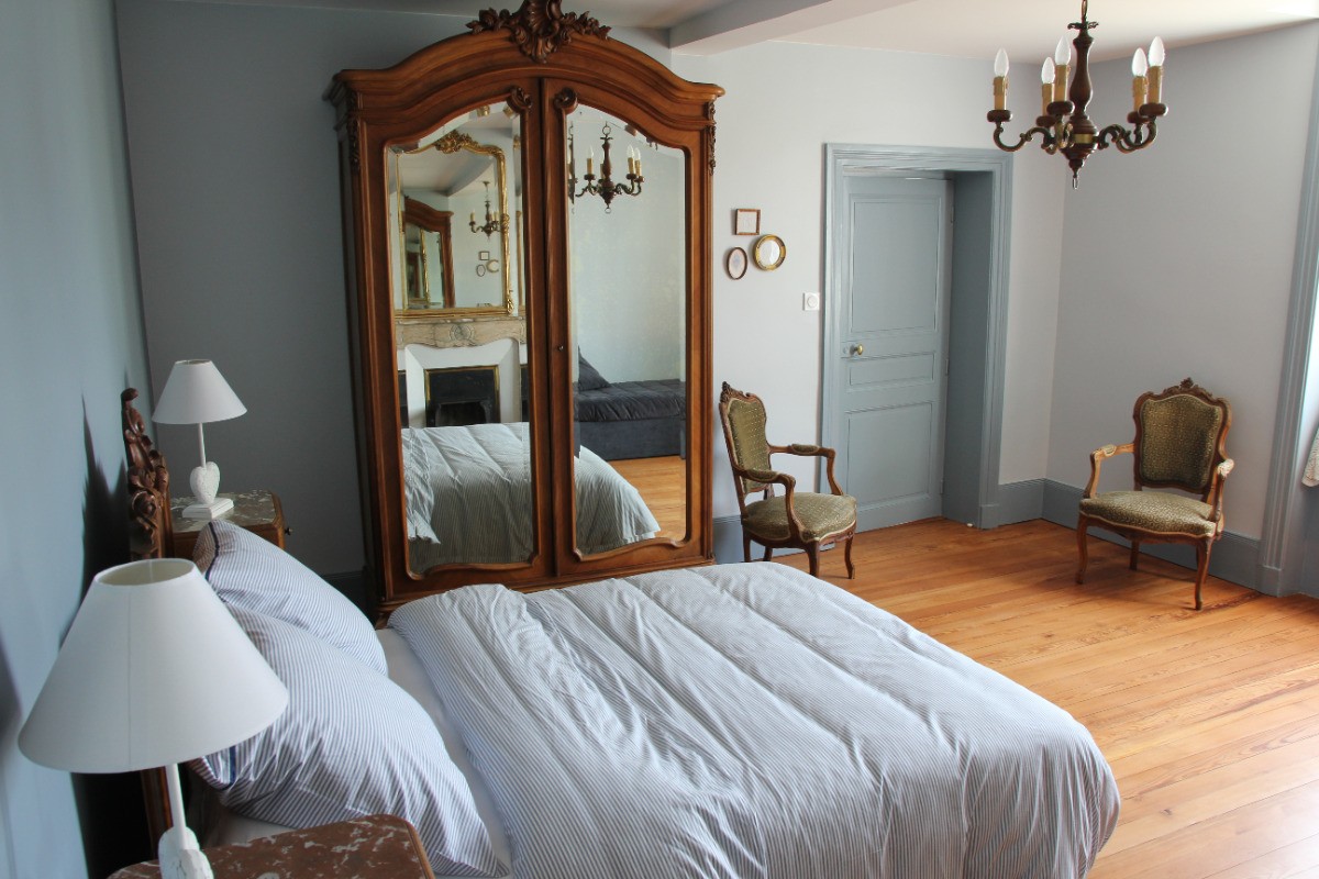 Chambre bleue