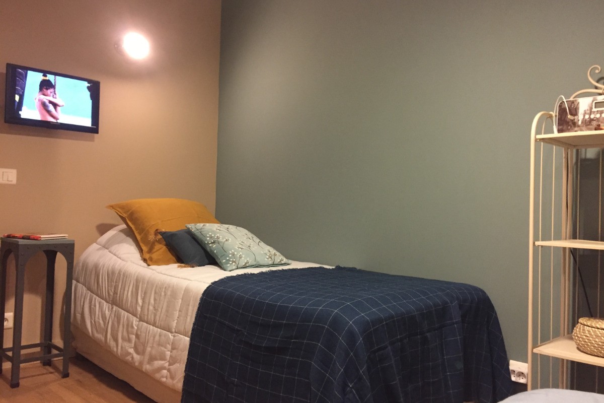 chambre 2 lits étage