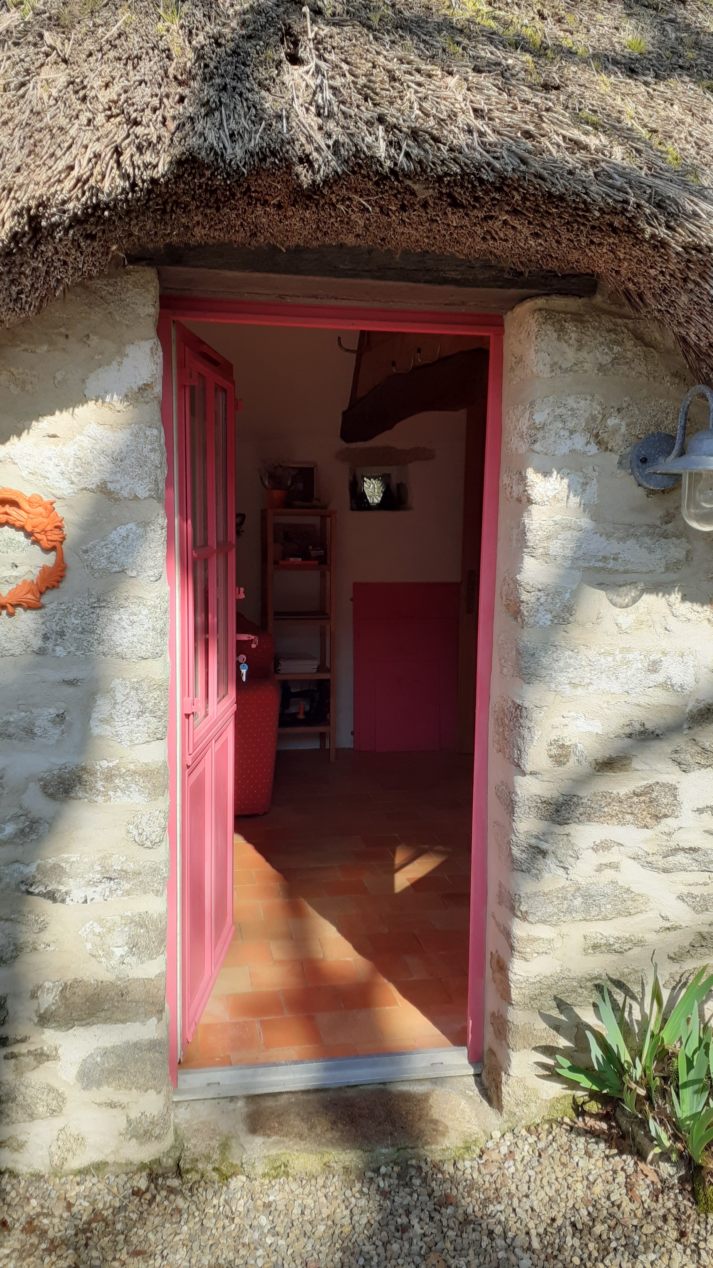Votre entrée dans votre gîte briéron