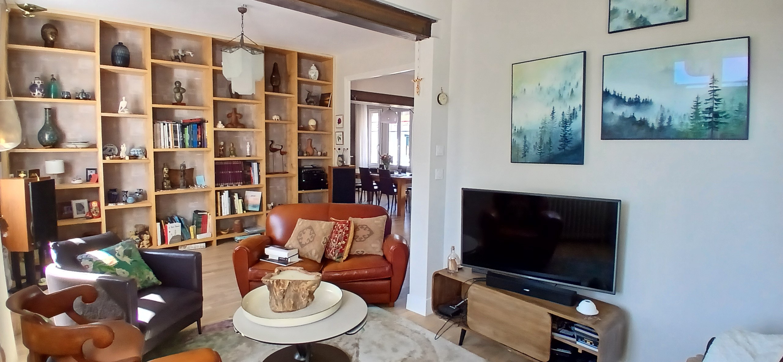 Une Pause en ville (Bed and Breakfast), Clermont-Ferrand - Puy de Dôme - Auvergne : Le salon