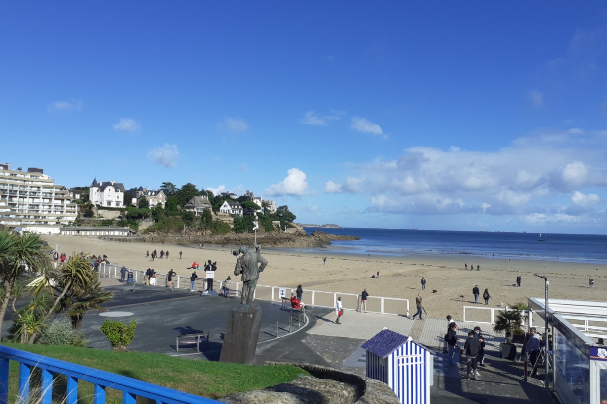 Dinard Plage de l'écluse