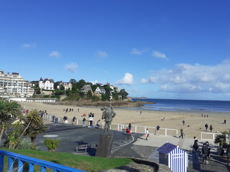 Dinard Plage de l'écluse